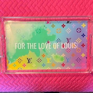 Colorful Designer Vanity Tray